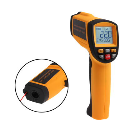 Infrared Thermometer, Temperature Range: 200℃ ～ 1650℃ - Click Image to Close